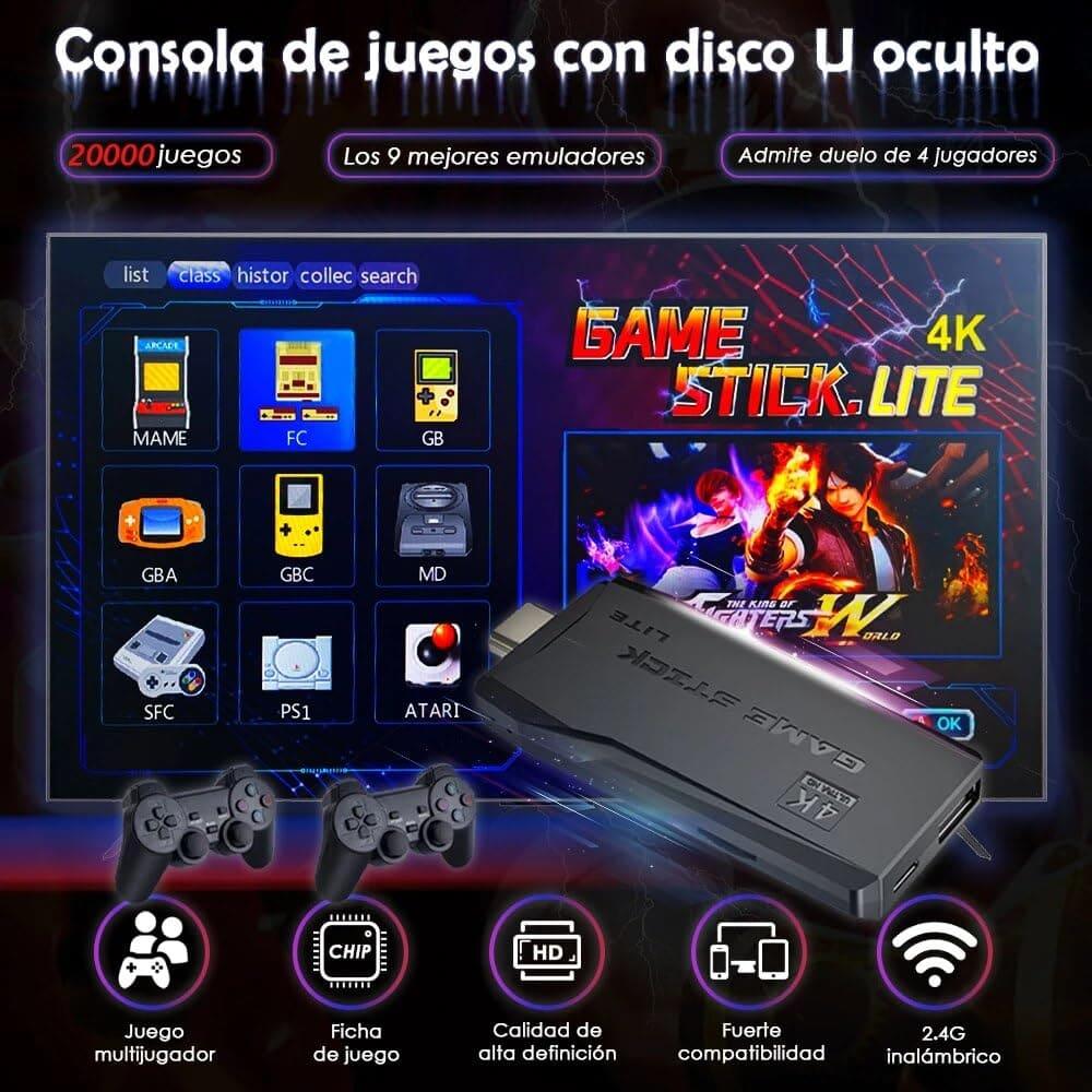 RetroMax 4K™ Consola Retro HDMI 4K 64GB