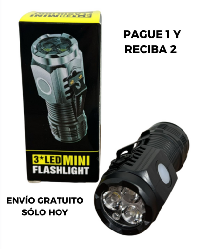 LuminexPro™ - ¡Linterna INDESTRUCTIBLE! compre 1 lleve 2 + Envío gratis