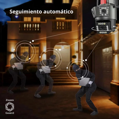 Zoom Guard: Cámara de Seguridad - kit 3x1 + Memoria ilimitada Solo hoy