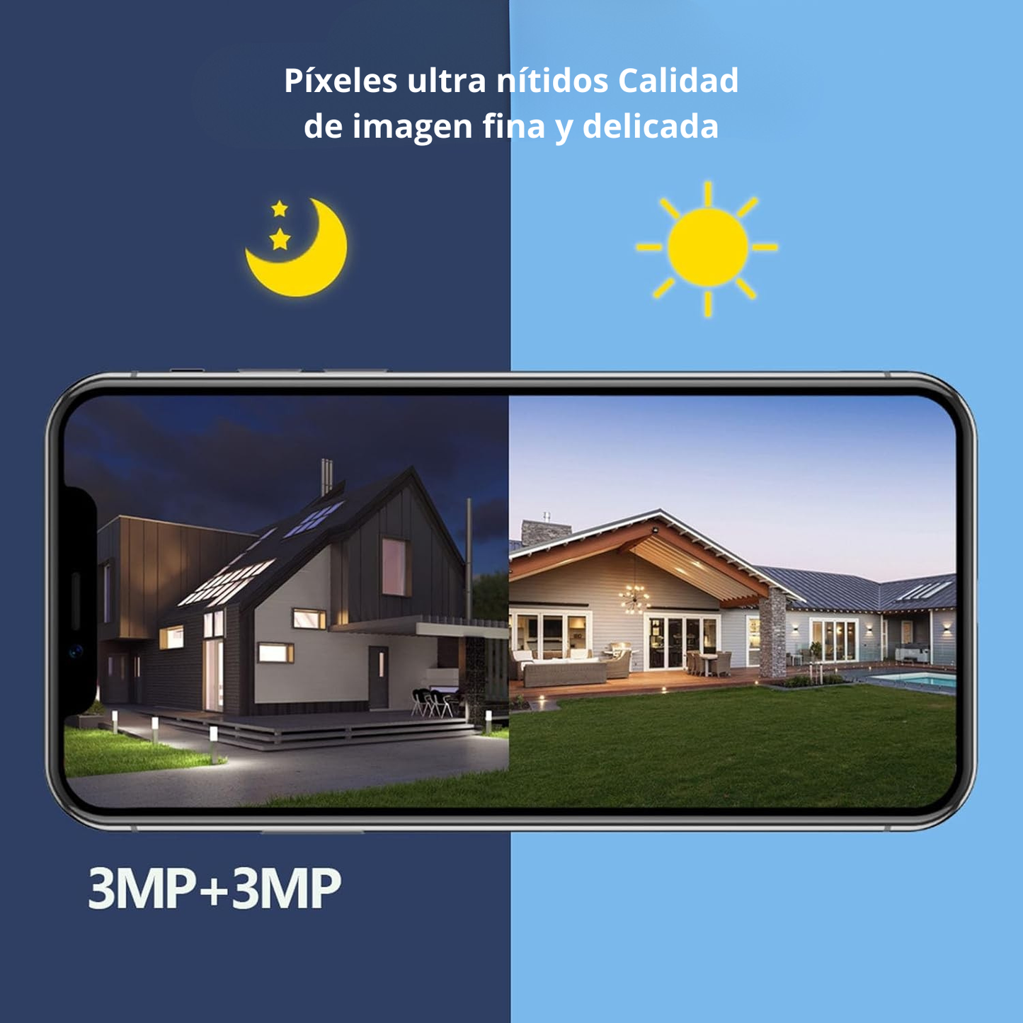 Zoom Guard: Cámara de Seguridad WiFi - ¡Compra 1, Llévate Painel solar! + Memoria ilimitada