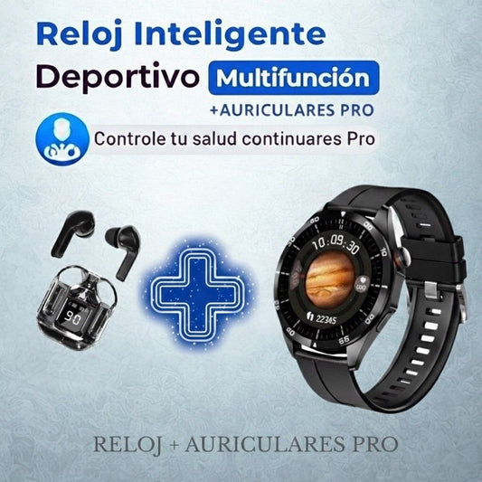 SMARTWATCH GT5 MAX + REGALO AURICULARES + Envío grátis
